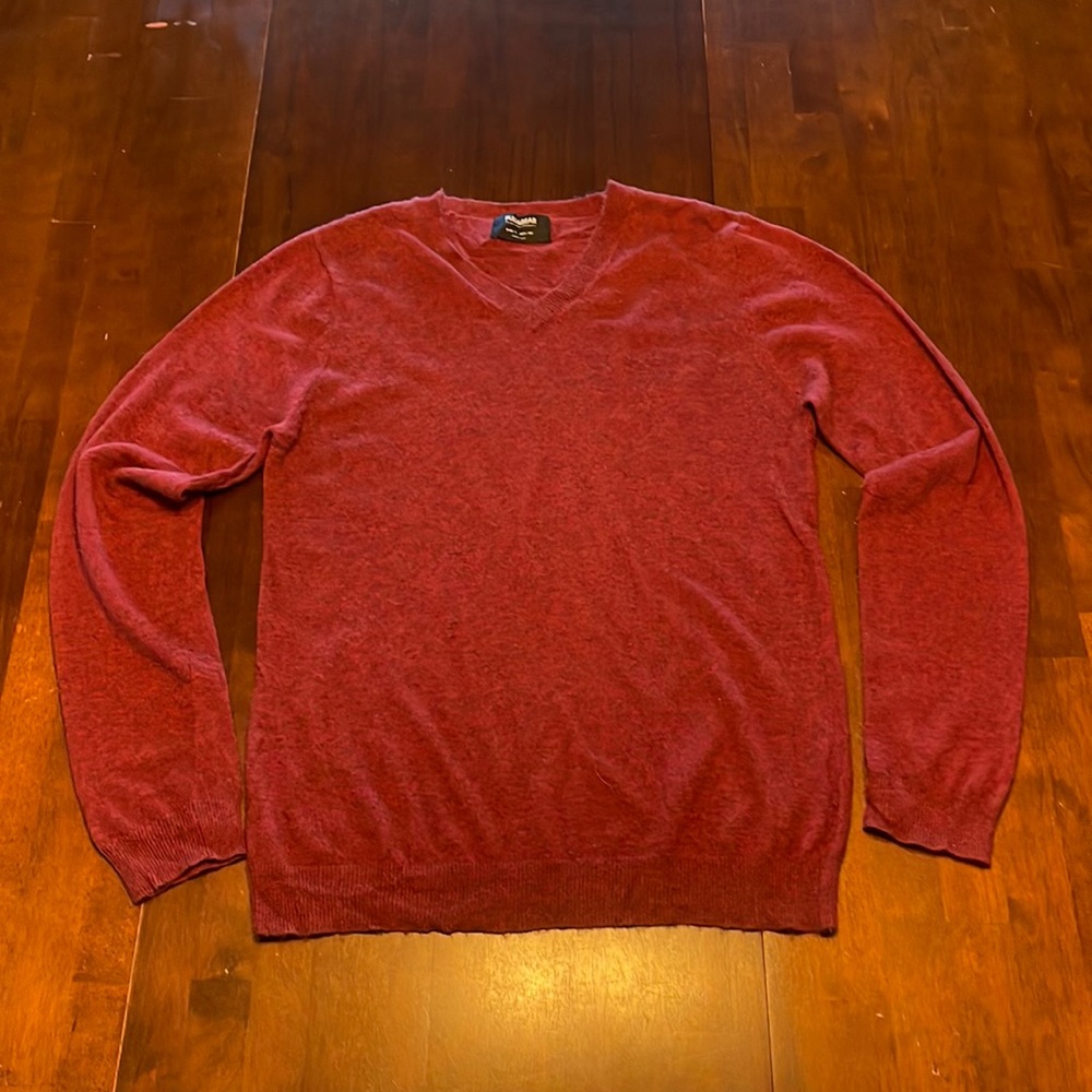 Pull&Bear Men’s Sweater - Maroon